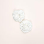 Ivory Petal & Pearl Hair Clip Set