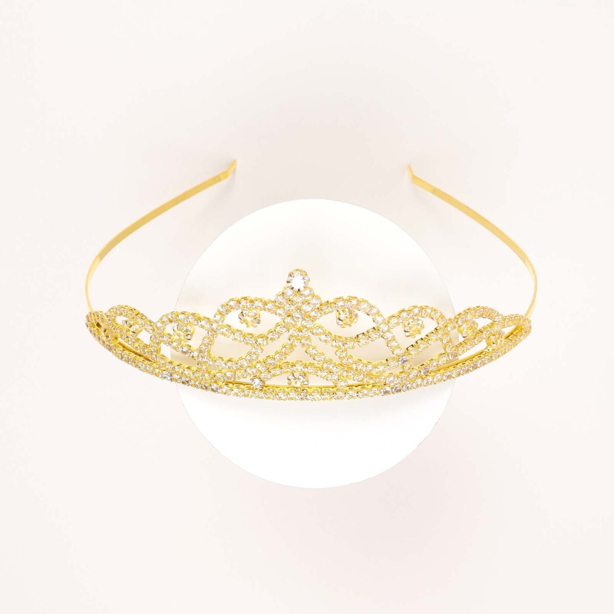 Crystal Filigree Queen Crown - Image 1
