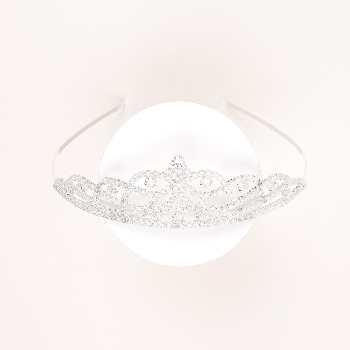 Crystal Filigree Queen Crown - Image 2