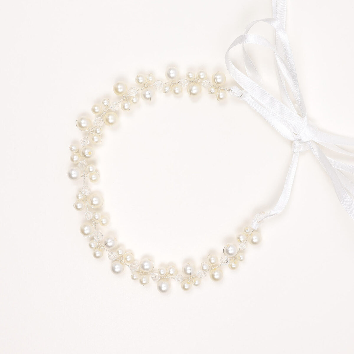 Handcrafted Pearl Hairband - Image 2