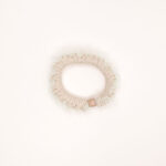 Ruffled Scrunchie with Bead Accent - Image 5