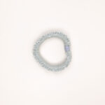 Ruffled Scrunchie with Bead Accent - Image 4