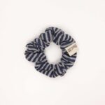 Soft Striped Hair Scrunchie - Image 2