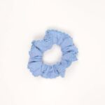 Soft Polka Ruffle Hair Scrunchie - Image 4