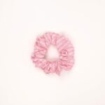 Striped Crochet-Trim Scrunchie - Image 4