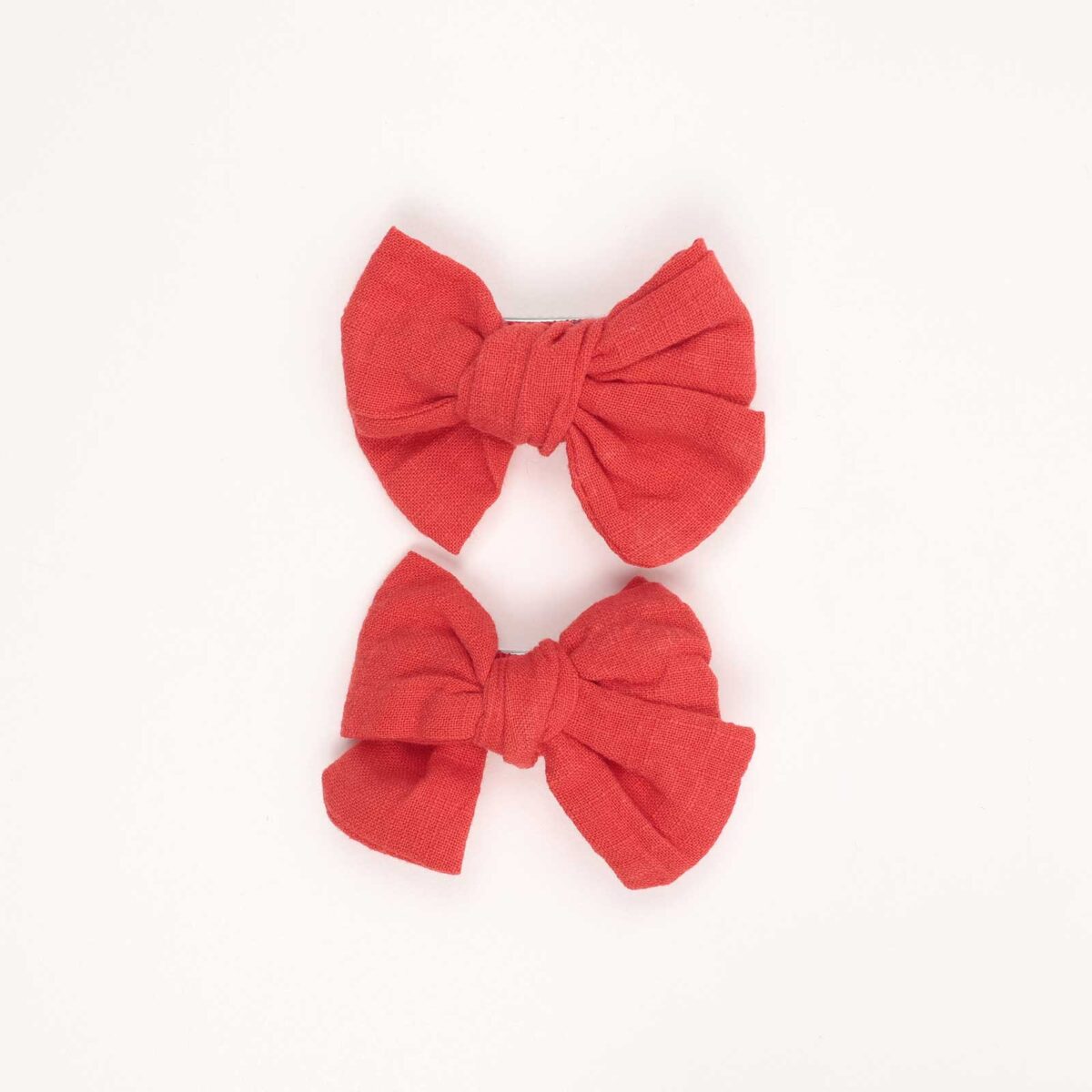 Fabric Bows Hair Clips - Image 7