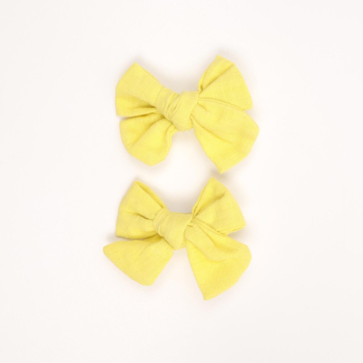 Fabric Bows Hair Clips - Image 6