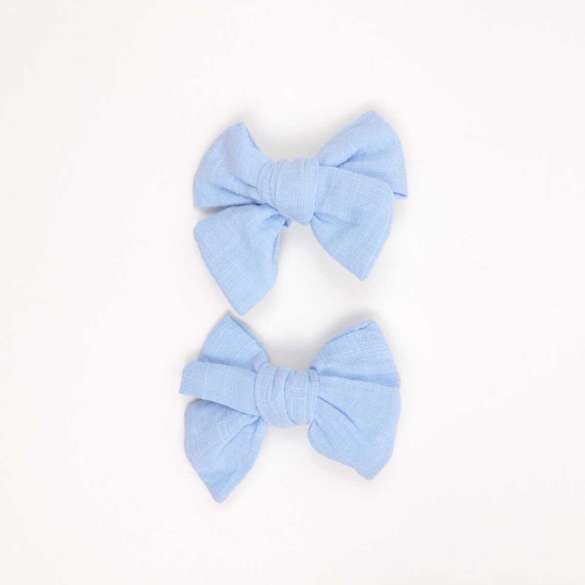 Fabric Bows Hair Clips - Image 4
