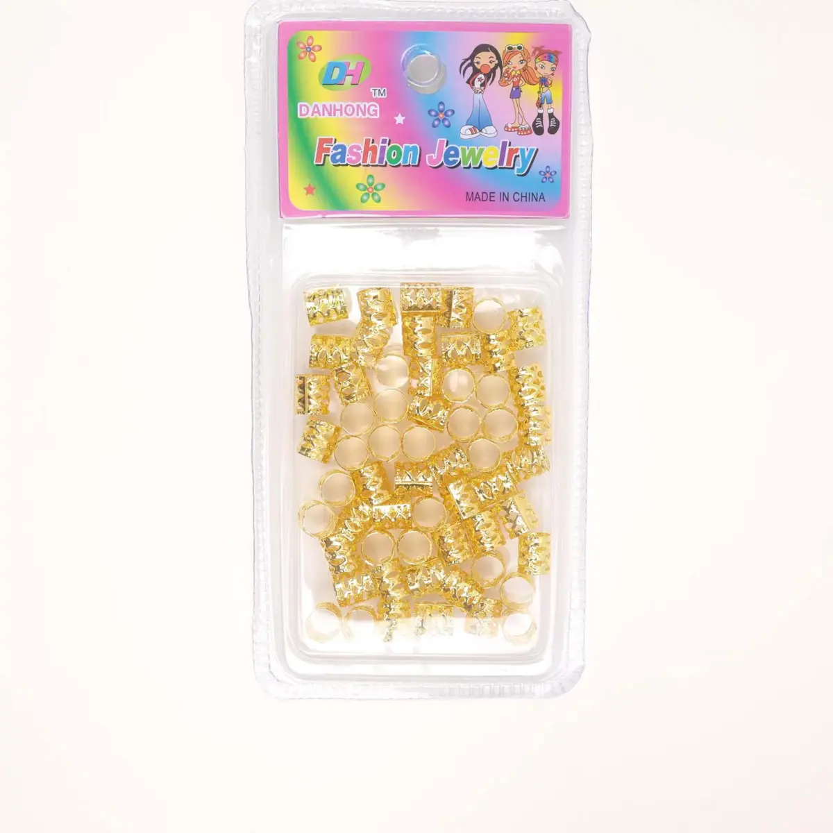 Gold Hair Rings - Image 1
