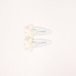 Flower Snap Hair Clips