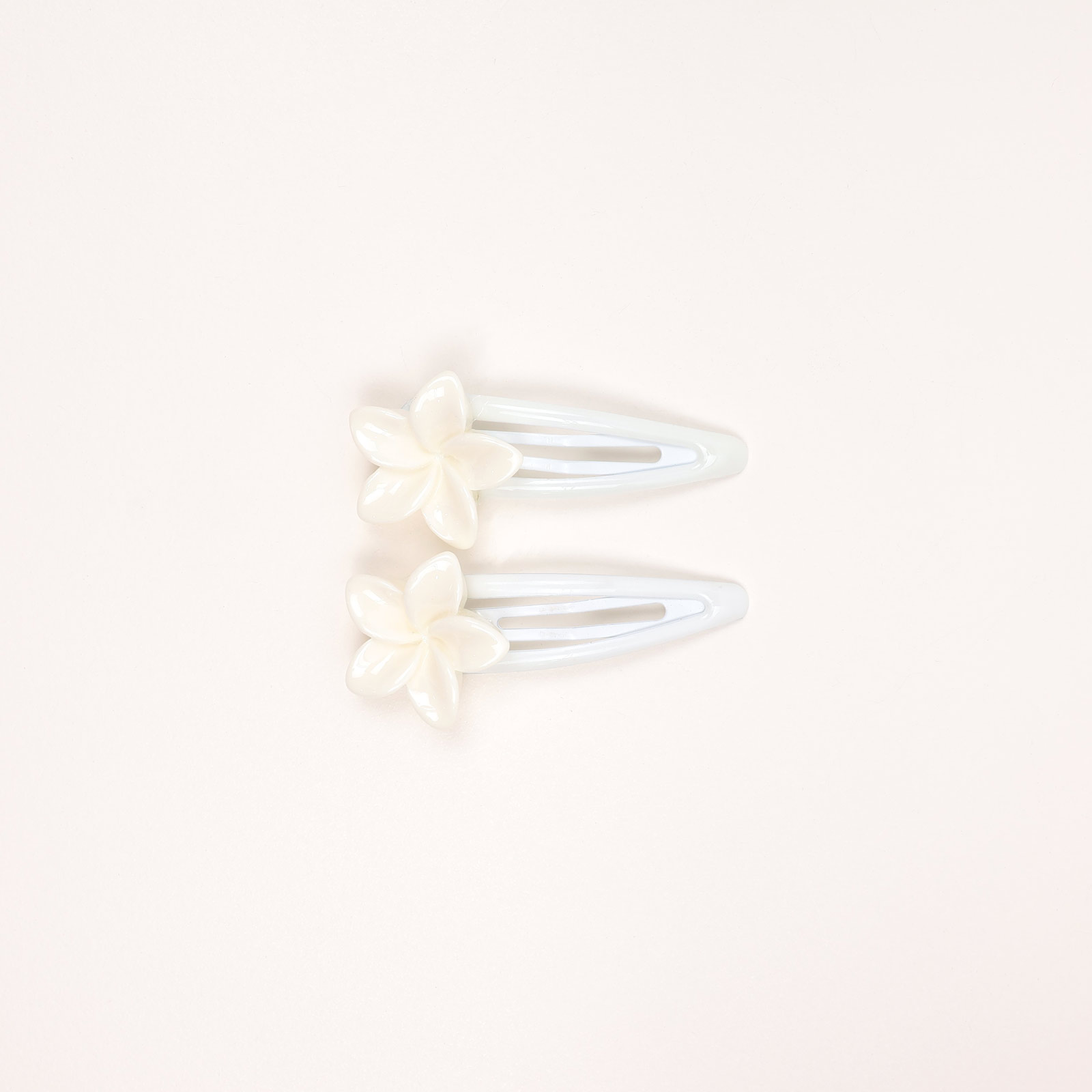 SA3BHC1-r333e Flower Snap Hair Clips - Image 1