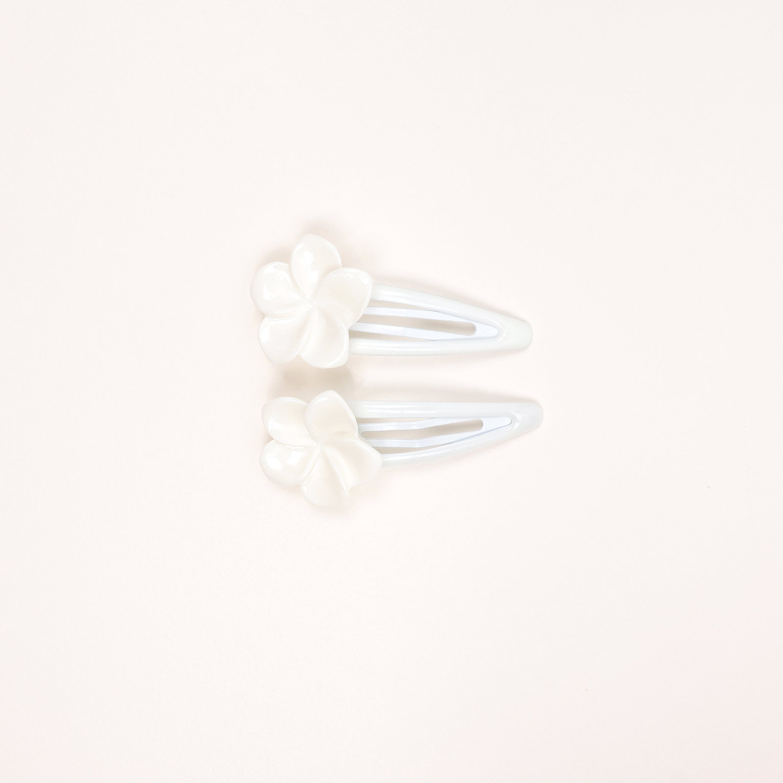 SA3BHC2-r3ww Flower Snap Hair Clips - Image 1