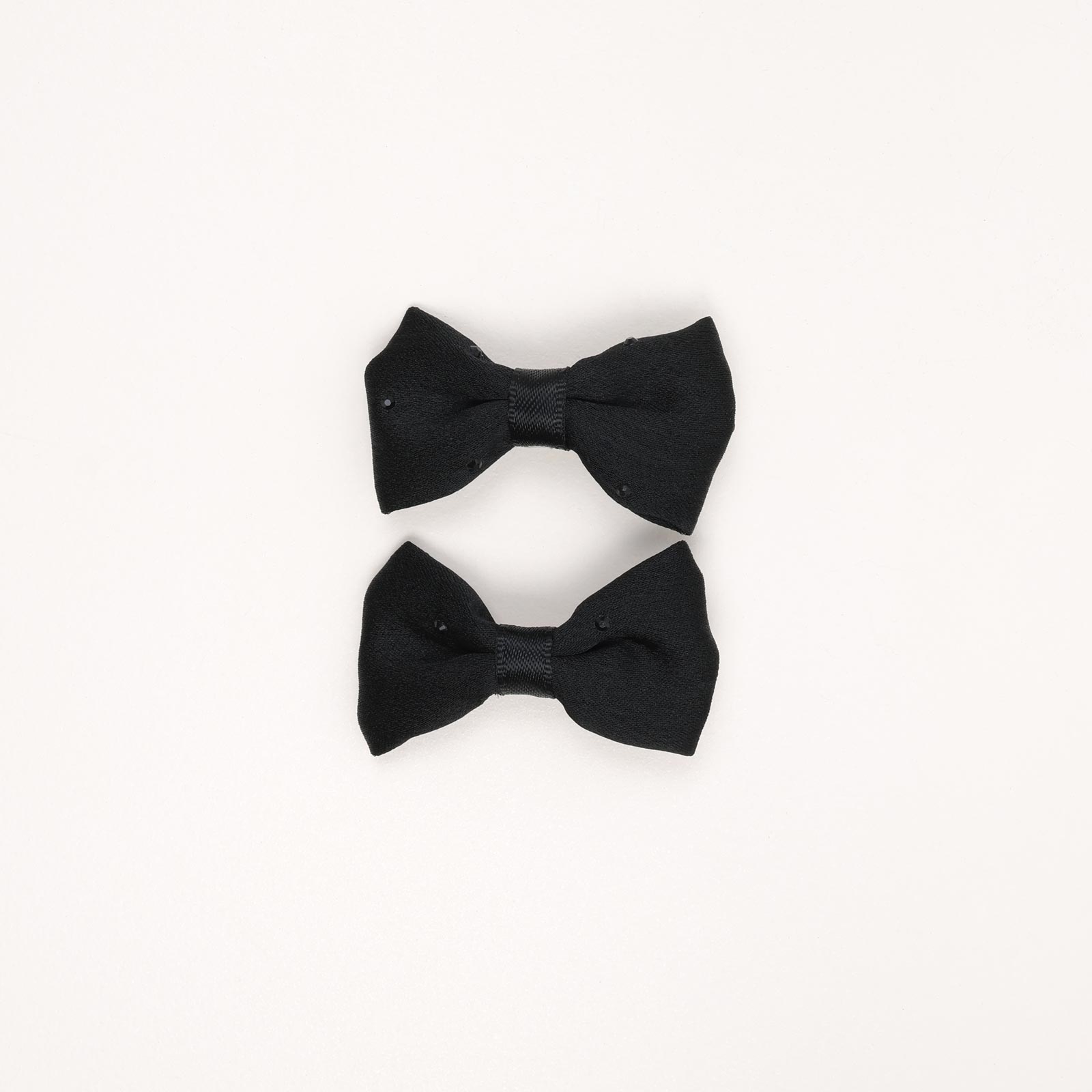 SA3HCM1 (Black) Bow Knot Mini Hair Clips - Image 11