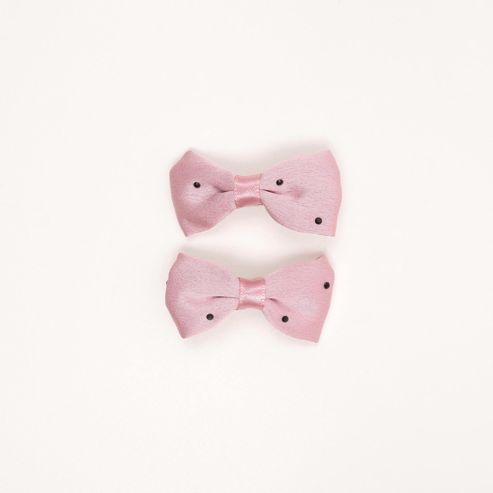 SA3HCM1 (Sand Pink) Bow Knot Mini Hair Clips - Image 9