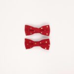 Polka Dot Mini Hair Clips - Image 2