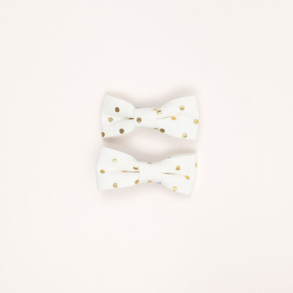 Polka Dot Mini Hair Clips