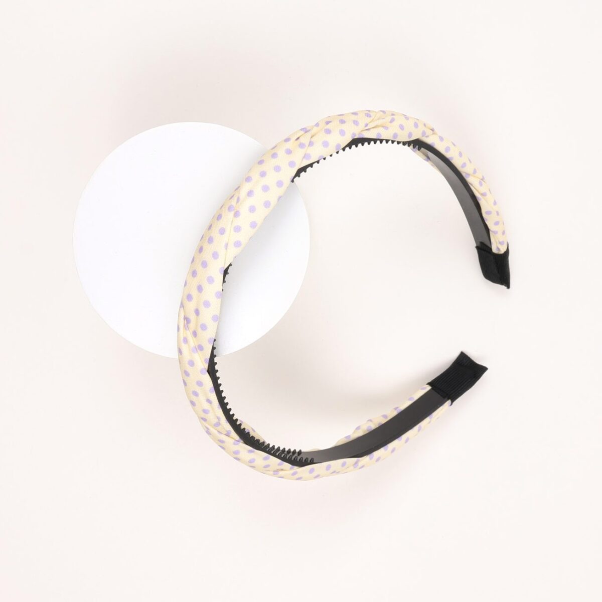 Polka Dot Padded Hairband - Image 4