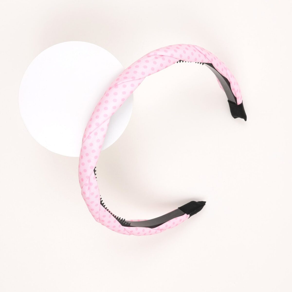 Polka Dot Padded Hairband - Image 2