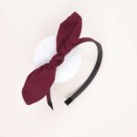 Knotted Fabric Hairband - Image 4
