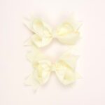 Grosgrain Ribbon Hair Bow Clips - Image 2