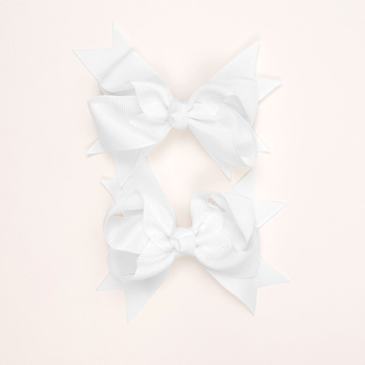 Grosgrain Ribbon Hair Bow Clips - Image 1