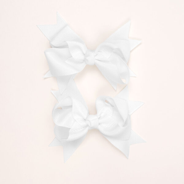 Grosgrain Ribbon Hair Bow Clips