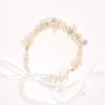 Pearl & Crystal Floral Headband - Image 2