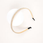 Pearl-Accented Slim Hairband - Image 3