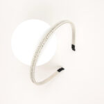 Pearl-Accented Slim Hairband - Image 2