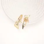 Gold Butterfly Hair Clips