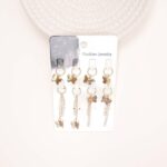 Butterfly Charm Hair Rings