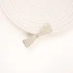 Crystal Bow Metal Hair Clip