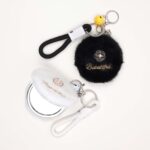 Plush Round Pocket Mirror