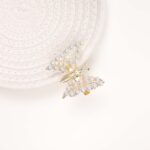 Beaded Butterfly Hair Clip