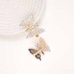 Beaded Butterfly Hair Clip - Image 2