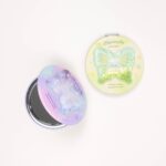 Glitter Butterfly Pocket Mirror