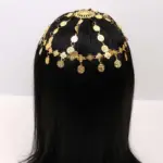 Gold Coin Chain Headpiece - Image 2
