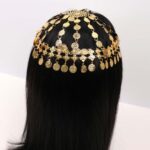 Gold Coin Chain Headpiece