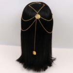 Gold Chain Medallion Hairband