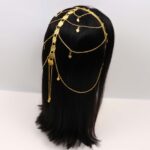 Gold Coin Chain Hairband - Image 2