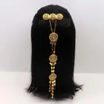 Gold Long Chain Hair Clip