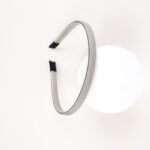 Slim Ribbed Metal Hairband - Image 2