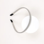 Slim Ribbed Metal Hairband - Image 4