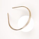 Slim Layered Gold Hairband - Image 2
