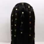 Gold Crown Charms Hair Rings