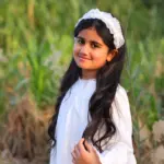 White Pearl Trim Ruffle Hairband - Image 3