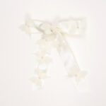 Butterfly Embellished Hair Bow Clip - Image 3