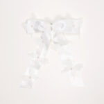 Butterfly Embellished Hair Bow Clip - Image 2