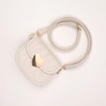 Mini Quilted Heart Crossbody Bag - Image 2