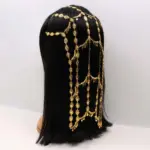 Gold Layered Filigree Chain Hairband - Image 2